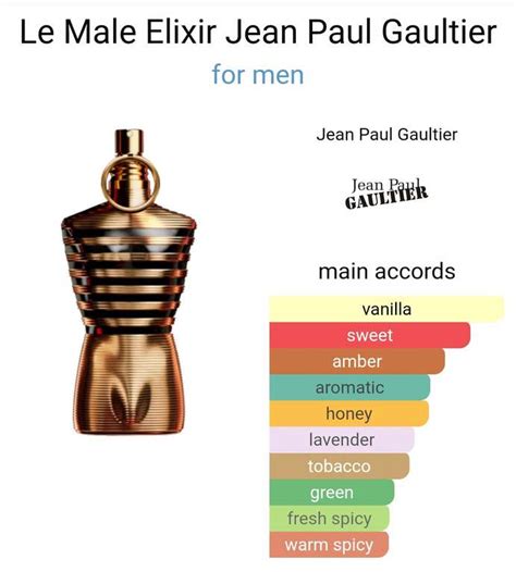 jean paul gaultier elixir smell.